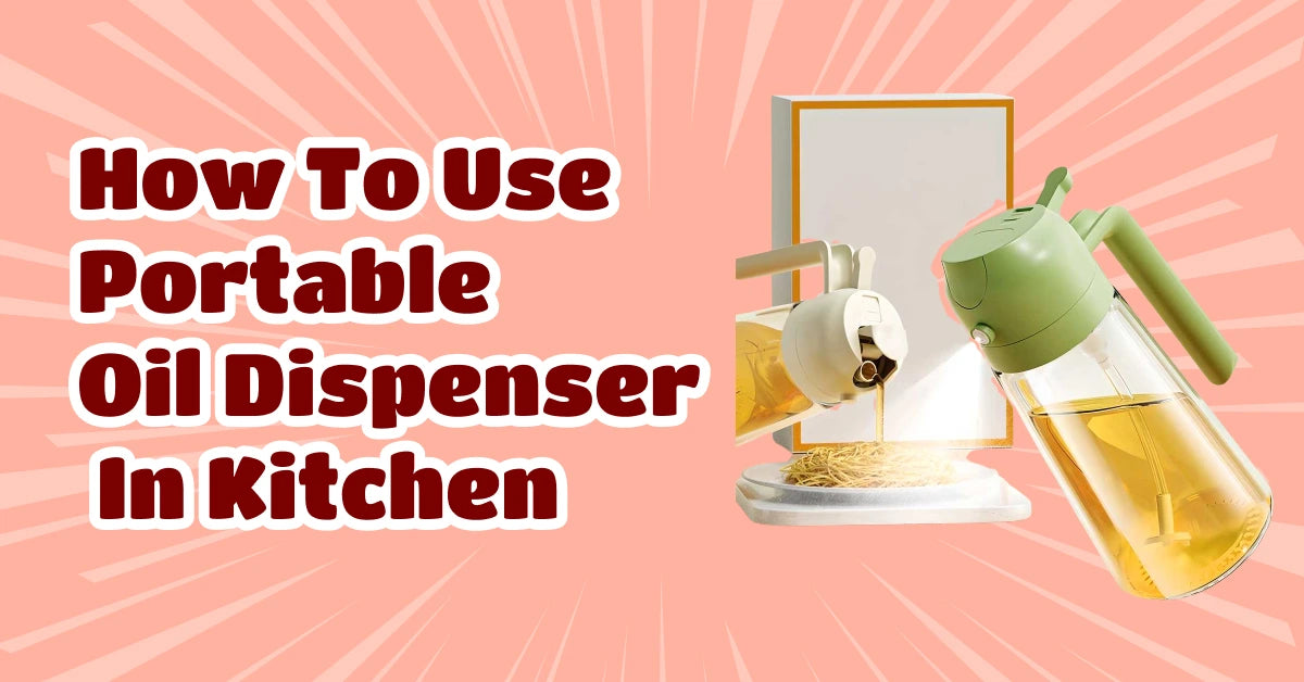 How to Use oil Dispenser in Kitchen at Home in India