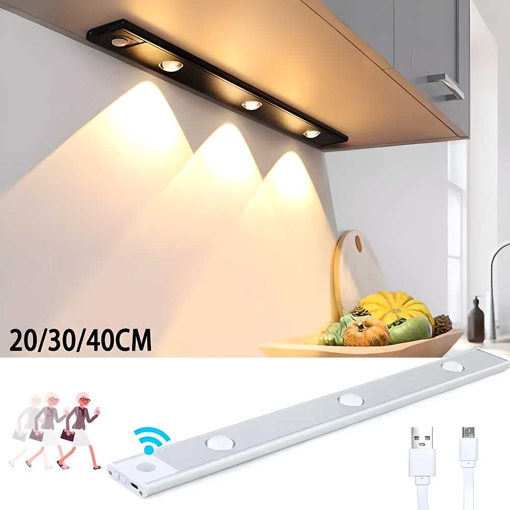 Buy Led PIR Motion Sensor Cabinet with USB Rechargeable